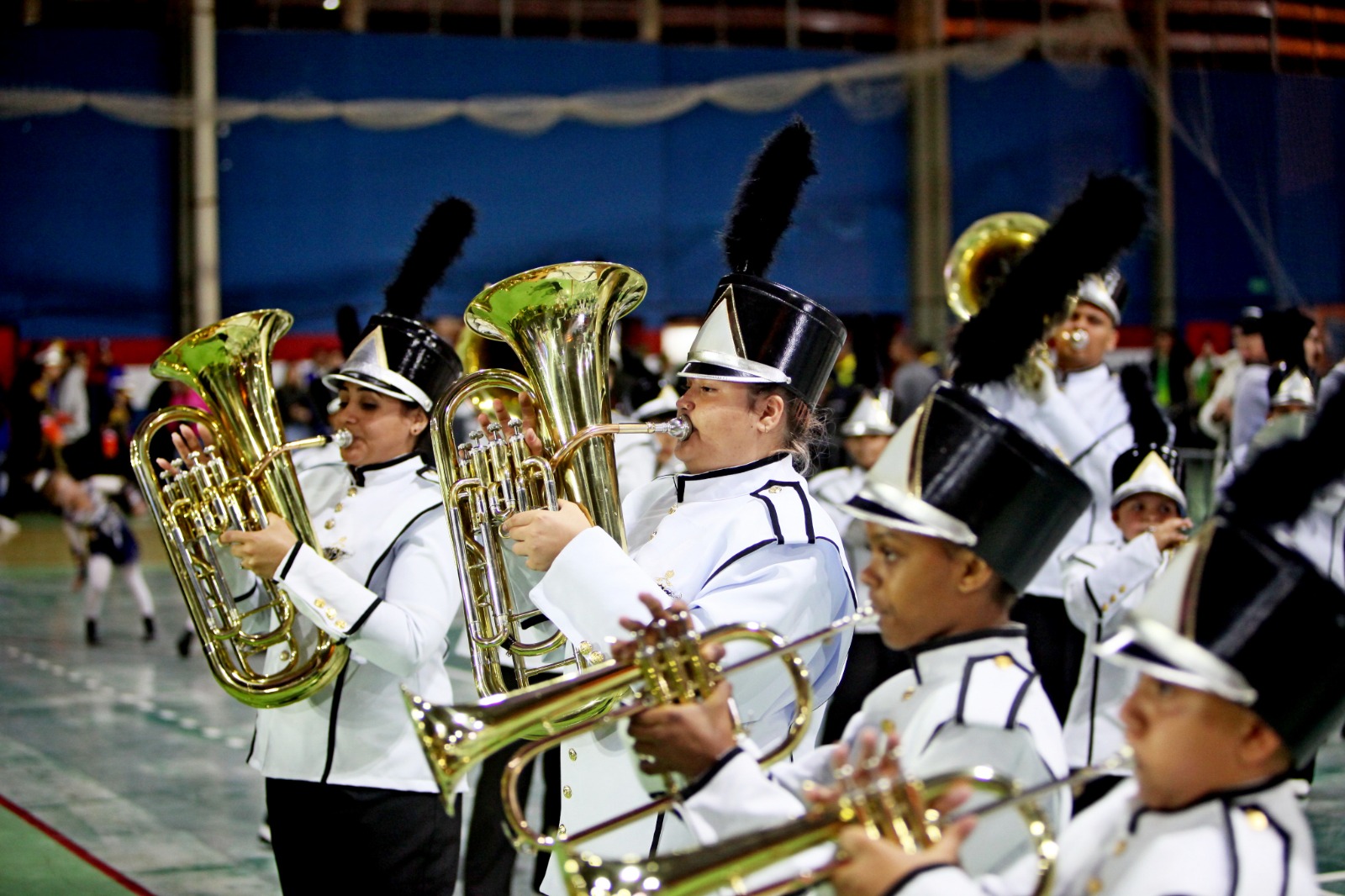 Festival De Bandas E Fanfarras Atraiu Centenas De Pessoas Ao Ginásio “cacilda Acre Rocha 