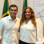 Márcia Amaral busca apoio do deputado Beto Pereira para viabilizar retorno de perícias do INSS e ampliar cirurgias em Brasilândia
