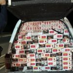 PRF apreende 13 mil maços de cigarros contrabandeados em veículo na BR-262, em Três Lagoas