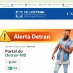 Detran-MS alerta para novo golpe com site falso que imita portal oficial e orienta como evitar prejuízos