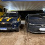 PRF recupera veículo roubado e prende condutor durante fiscalização em Água Clara