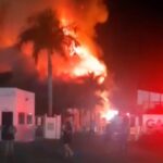 Incêndio atinge indústria de brinquedos e embalagens em Aparecida do Taboado e mobiliza bombeiros de três cidades