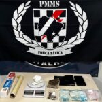 Força Tática prende homem por tráfico de drogas durante operação no Bairro Paranapungá