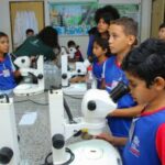 SEMANA DA ÁGUA – Cerca de 100 crianças tiveram experiência imersiva nos laboratórios da UFMS