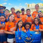 Equipe de Natação da SEJUVEL brilha em Torneio na cidade de Votuporanga e garante medalhas