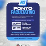 Prefeitura de Brasilândia decreta ponto facultativo na segunda-feira (20) e feriado de Tiradentes suspende expediente