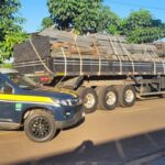 PRF apreende reboque com placas falsas e restrição administrativa em Água Clara (MS)