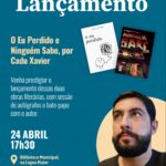 Cadu Xavier, escritor de Três Lagoas, lança dois livros na Biblioteca Municipal: “O Eu Perdido” e “Ninguém Sabe”