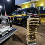 Fuga termina em colisão: PRF apreende 100 kg de maconha em Três Lagoas