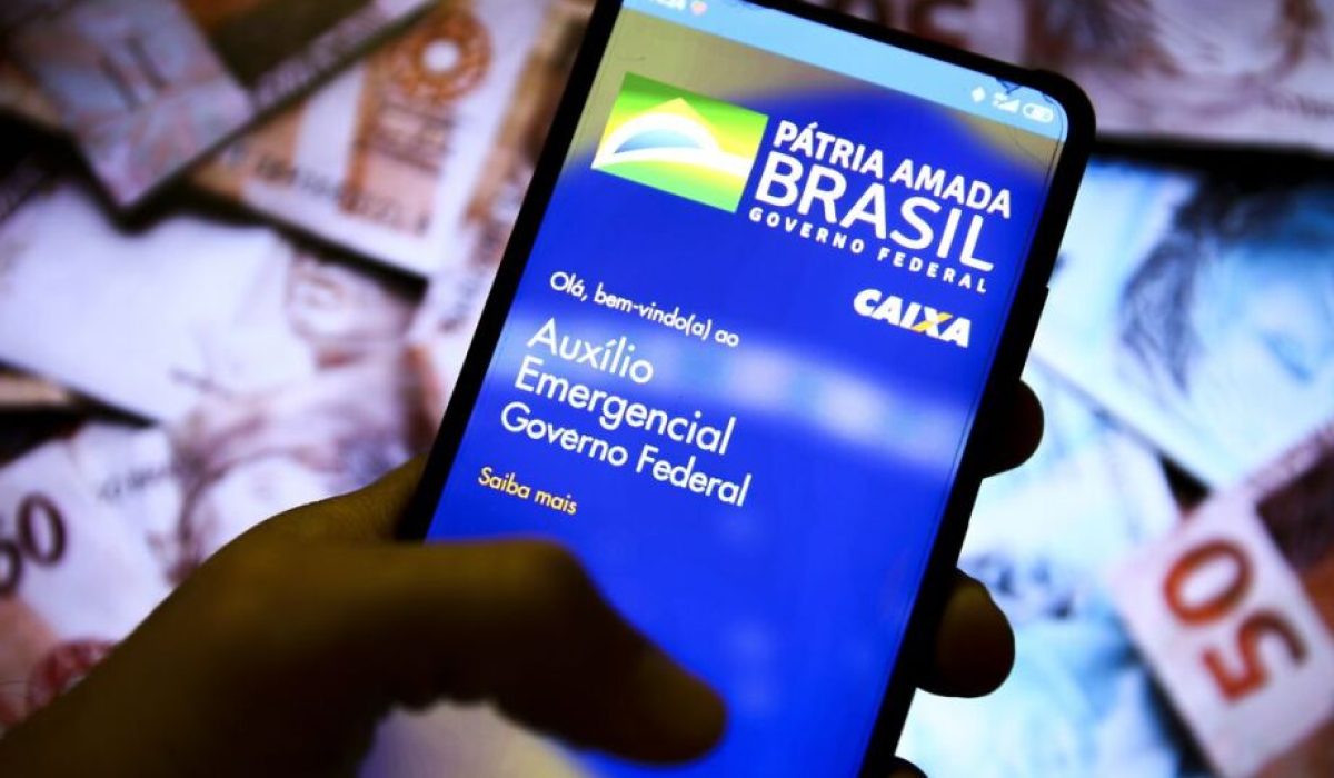 Aplicativo auxílio emergencial do Governo Federal.