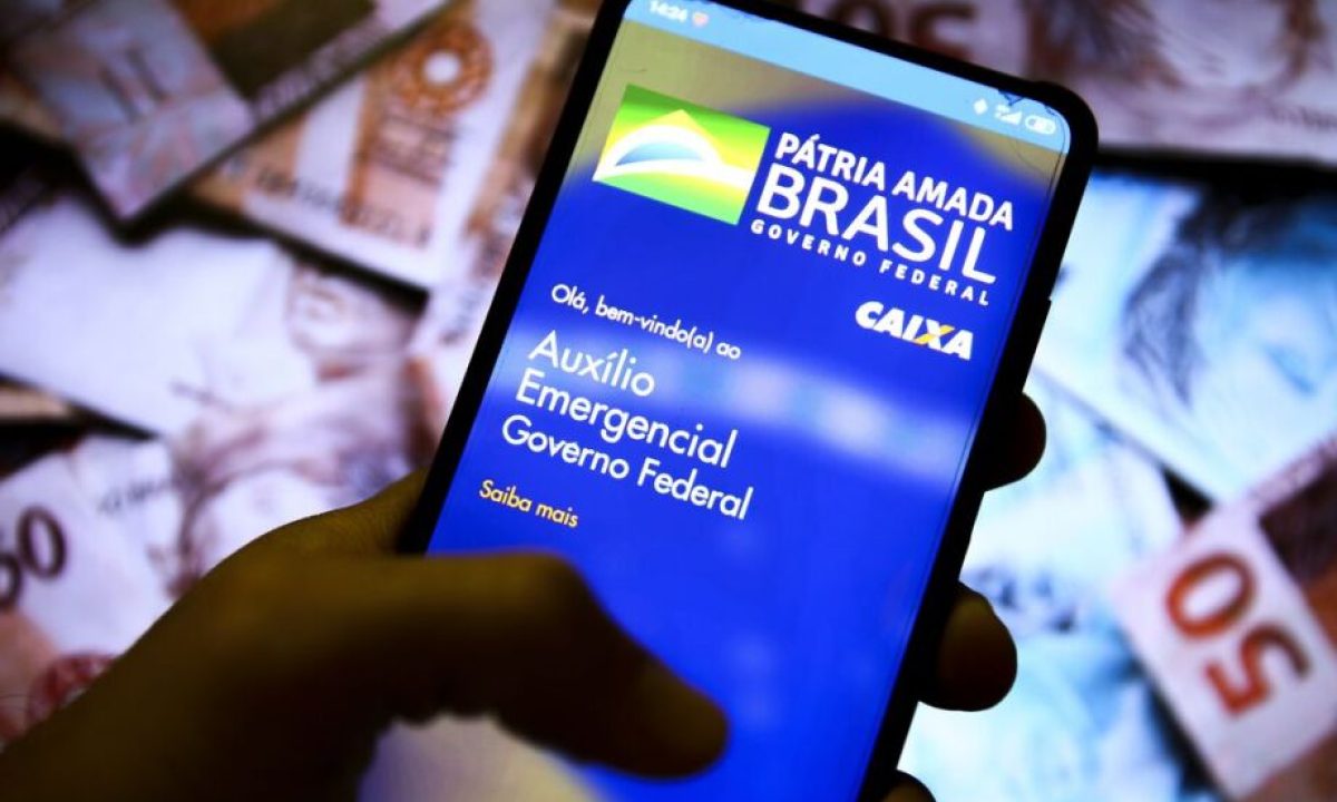 Aplicativo auxílio emergencial do Governo Federal.