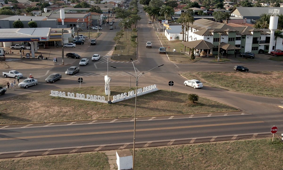 Entrada da Cidade de Ribas do Rio Pardo