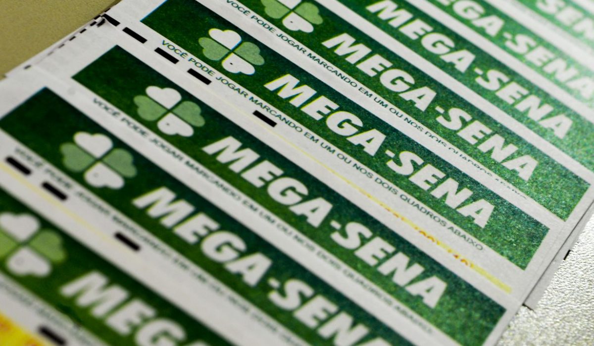 Bilhetes de aposta da mega-sena