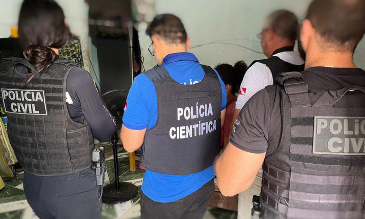 Operação Bad Vibes. Operação contra pornografia infantil é realizada em 12 estados. Foto: Divulgação/PC Ceará
