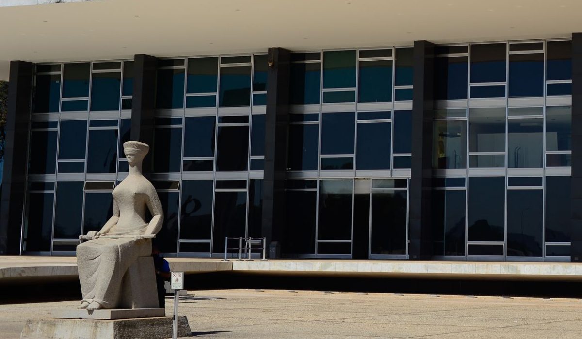 Fachada do edifício sede do Supremo Tribunal Federal - STF